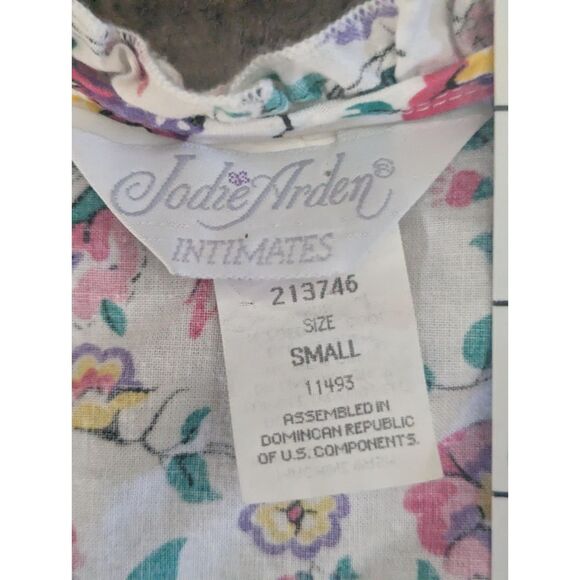 Vintage Jodie Arden Floral Print Nightgown, Size S - Picture 4 of 8